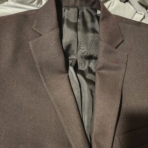 Michael Kors Reddish Grey 44R Men Blazer